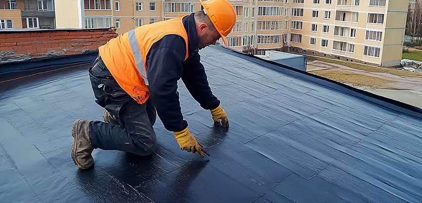 Residential TPO Roof Repair in University Place